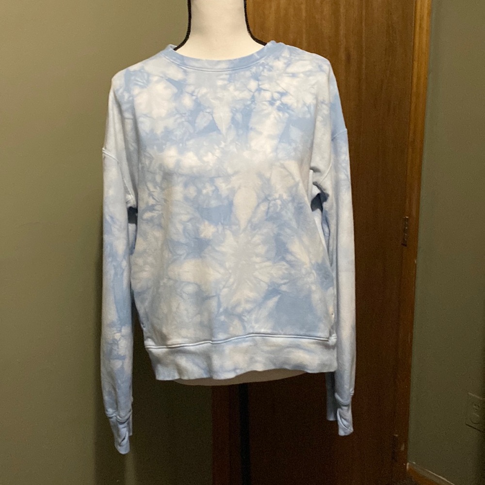 Tie-dye Crew Neck Sweatshirt